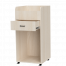 Mobile dust collection cart plans include storage for vacuum attachments, place for a shop-vac and dust separator.